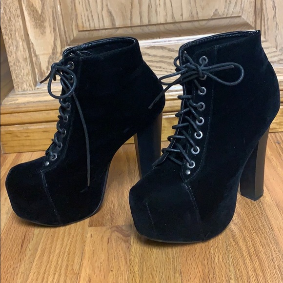 Grunge black platforms- perfect condition! - Picture 1 of 6